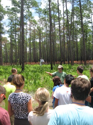 High school students participating in the University of Florida's Science Quest summer camp. Photo courtesy of Martha Monroe.