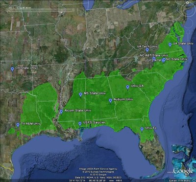 PINEMAP map