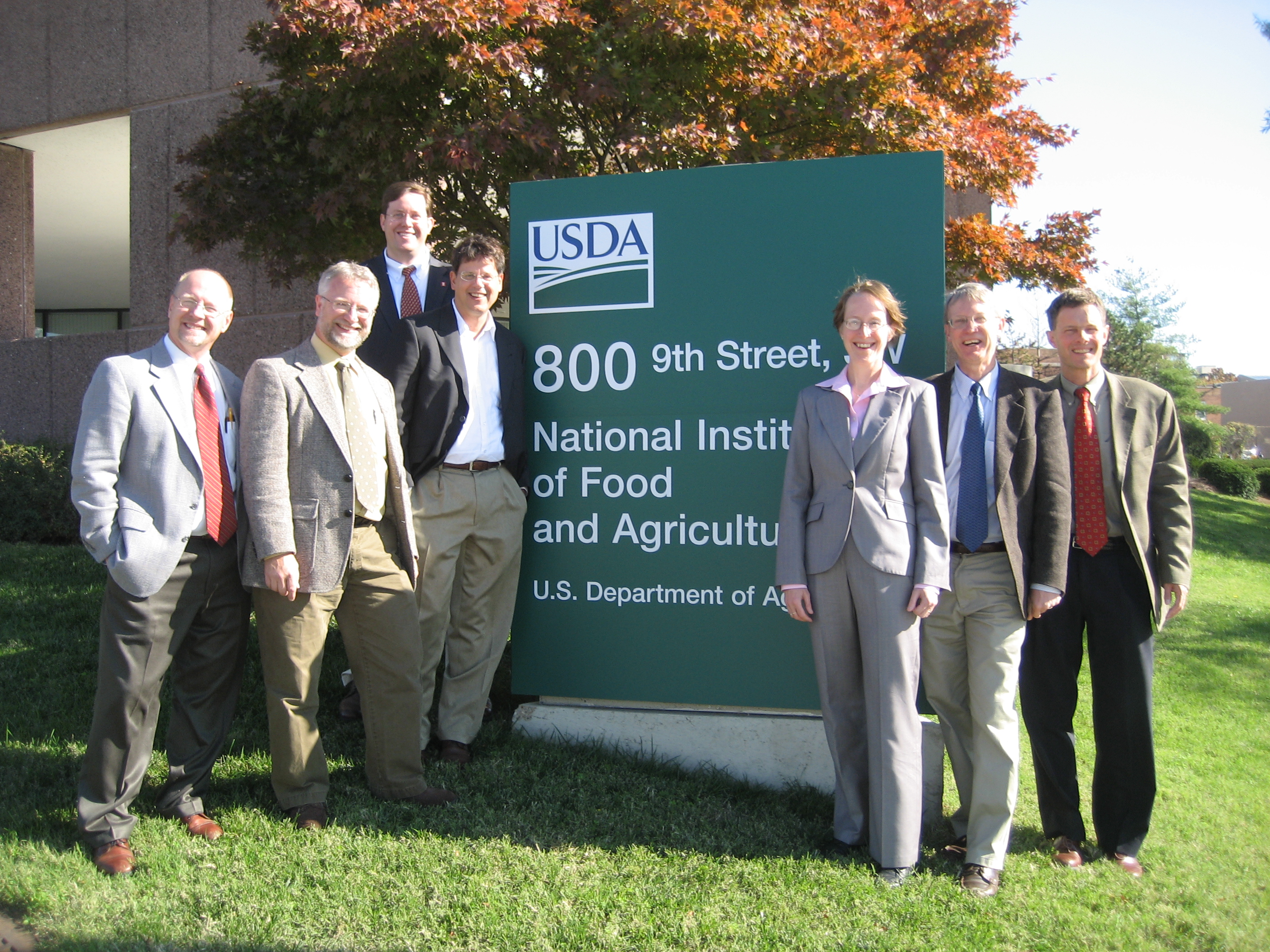 PINEMAP collaborators visit NIFA Headquarters in Washington, DC.